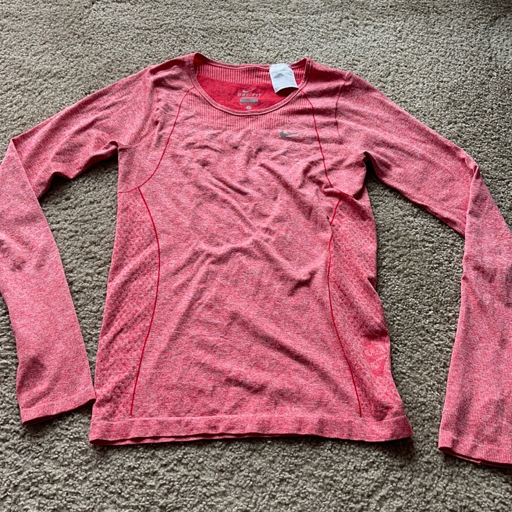 Nike Dri-fit long sleeve too. Size small
